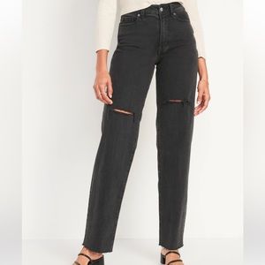 Old Navy OG loose black jeans